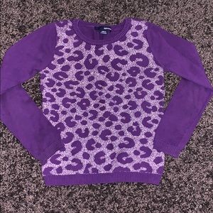 Cheetah sweater